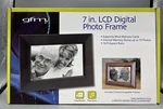 New Gfm 7" Lcd Digital Photo 2 Interchangeable Frames W/ Movies & Music. Fixed Price $21.99.