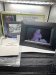 Gfm 7 Lcd Digital Photo - 2 Interchangeable Frames Plays Movies & Music. Fixed Price $5.99.