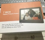 Digital Picture Frame 7 Inch. Pipivision Plug Photo Hd With Remote New. Fixed Price $23.99.