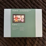 Aura Carver 10" Lcd Wi-fi Digital Photo Frame Gravel Crystal Clear Display. Fixed Price $120.00.