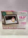 Aluratek Digital Picture Frame 13.3 Interchangeable. Fixed Price $29.99.