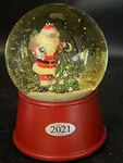 2021 Black Santa Target Wondershop Music Box Snow Globe Works Great See Video!. Fixed Price $16.89.