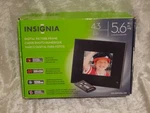 New Insignia 5.6 Inch 4:3 Digital Photography Picture Frame NS-DPF5SA-09. Fixed Price $34.99.
