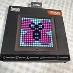 Divoom PIXOO-16 Diy Pixel Art Led Frame 16X16, App Control, Clock, Open Box. Fixed Price $26.16.