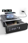 New Biometric Grimtron VT01 Safe For Handgun W/ Wireless Phone Charger. Fixed Price $175.00.