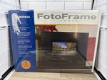 New Sealed Siren 7 Inch Black Wood Foto Frame Digital Photo Box. Fixed Price $23.82.