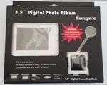 Sungale PA351 3.5" Digital Picture Frame - Brand New. Fixed Price $49.99.