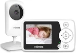 Vtimes Wireless Video Baby Monitor With Digital Camera 3.2" Screen VT302. Fixed Price $39.00.