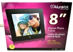 Aluratek 8 Inch Lcd Digital Photo Frame With Auto Slideshow Using Usb Sd/sdhc.. Fixed Price $37.95.