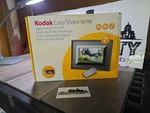 Kodak Easyshare SV710 7" Digital Picture Frame With Remote And Box. Fixed Price $24.99.