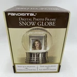 Pandigital Frame Snow Globe Stores 40 Photos New!. Fixed Price $24.93.