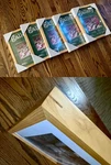 5 New Wood Ambiance Gallery Frames, Fit 11X14 Art; Gifts; No-break Glaze. Fixed Price $28.00.