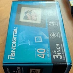 Pandigital 3.5IN Lcd Photo Frame Black Usb Clock Calendar 4:3. Fixed Price $20.00.