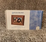 Element Electronics 7 Digital Photo Frame Wood. Fixed Price $15.00.