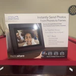Simplysmart Home 10 Photoshare Friends And Family Frame - Black.... Fixed Price $49.84.