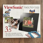Viewsonic Digital Photo Frame Faceplate Colors DPD308BK VS12329-6W 3.5. Fixed Price $19.99.