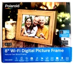 Polaroid 8" Wi-fi Digital Photo Frame Natural Wood Model PDWX-800WO. Fixed Price $42.99.