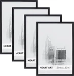 Black 20X30 Poster 4-PACK No Mat Wall Gallery Frames. Fixed Price $108.99.