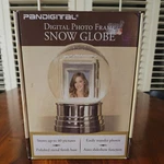 Pandigital 1.8" Photo Frame Snow Globe Brand New. Fixed Price $35.00.