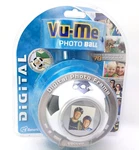 Vu-me Digital Photo Frame Soccer Ball 1.5" Lcd Screen 70 Pictures Usb Connection. Fixed Price $9.95.