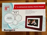 8" Hi-def Digital Photo Frame Sungale *brand New*. Fixed Price $19.99.