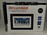 Sylvania Digital Photo Frame Led SDPF785 Usb Mmc Slideshow Calendar. Fixed Price $19.79.