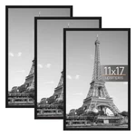 Picture Frame Black 3 Pack For Horizontal Vertical Wall. Fixed Price $26.87.
