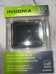 Insignia 3.5 Digital Picture Frame. Fixed Price $25.00.