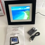 Black Digital Photo Picture Frame Tablet 8" Displayremote Flyamapirit YH01. Fixed Price $30.00.