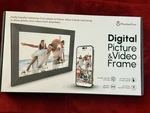 Phunkeetree Digital Picture And Video Frame Black - New Open Box. Fixed Price $49.99.