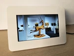 Samsung SPF-71ES 7" Digital Photo Frame 1GB White Color Memory Sd Card Slot. Fixed Price $25.00.