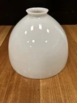 Vintage White Milk Glass Lamp Shade 2 1/4" For Fitting 8" Opening No Chips. Fixed Price $39.99.