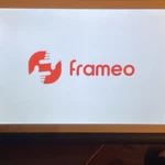 Frameo Digital Photo Black With Power Adapter Stand. Fixed Price $59.00.