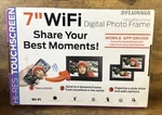 Brand New Sylvania Wifi 7 Inch Digital Photo Picture Frame Black Fast Shipping. Fixed Price $29.99.