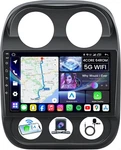 Jingelsye Car Radio Stereo For Jeep Compass Patriot 2010-2016: Upgrade 5G Wifi. Fixed Price $169.99.