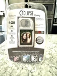 New Eclipse Replay Silver 4GB MP3 Player Video Digital Picture Keychain. Fixed Price $29.99.