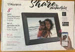 Aluratek Wifi Touchscreen Digital Photo Frame 8GB Ips Lcd New. Fixed Price $30.00.