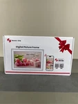 Frameo 10.1" Wood Wifi Digital Picture With 32GB Memory, 1280 X 800 Ips Hd. Fixed Price $35.99.