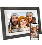 Frameo 10.1 Inch Smart Wifi Digital Photo Frame, 16GB Memory, Auto-rotate Wood. Fixed Price $40.49.