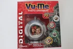 Vu-me Digital Photo Christmas Ornament 70 Display 1.5" Lcd Screen Silver. Fixed Price $15.00.