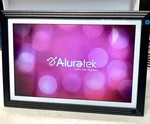 10.1 Inch Aluratek Digital Photo Frame Black New Great Gift. Fixed Price $29.99.