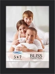 - 5X7 Black Picture Frame Modern Style Engineered Wood Table Top Or Wa. Fixed Price $10.99.