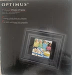 Optimus 16-235 Digital Photo Frame Display Single Or Slideshow 27. Fixed Price $16.24.