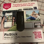 Aluratek Picstick Wireless Hdtv Photo/video Viewer-upgrade Digita.... Fixed Price $45.00.