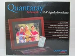 Quantaray By Sunpak 10.4" Digital Photo Frame Rosewood New Opened Box. Fixed Price $40.00.