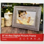 Polaroid Digital Photo Frame Wood Distressed Gray - 8 In Diag High Resolution. Fixed Price $37.99.