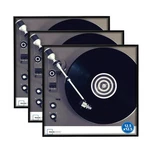 MAINSTAYS12.5X12.5 -3PACK Black Metal Record Lp Frame Set Vertical Horizontal. Fixed Price $37.55.