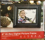 8" Digital Photo Frame Distressed Black - Polaroid. Fixed Price $34.20.