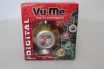 Vu-me Digital Photo Christmas Ornament 70 Display 1.5" Lcd Screen Gold. Fixed Price $15.00.