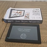 New Phunkeetree Digital Picture And Video Frame Black. Fixed Price $25.49.